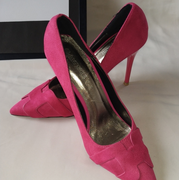 Hot pink Pumps - Picture 3 of 4